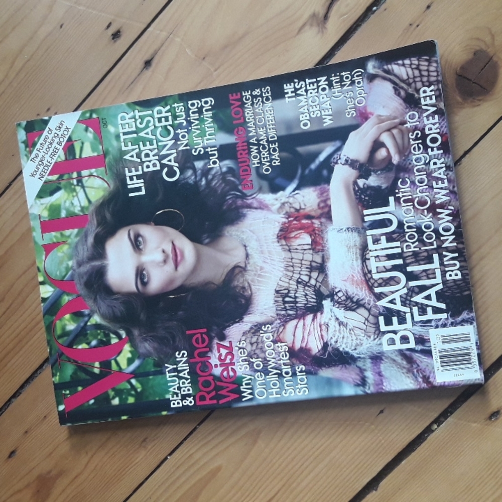 Vogue Magazine October 2008 Rachel Weisz